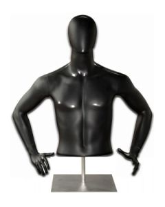 *Nedsatt* 5401 faceless herrebyste. Herretorso til borddisplay